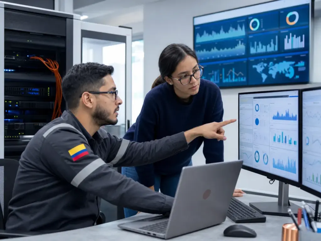 Equipo revisando arquitectura y operación de infraestructura en nube